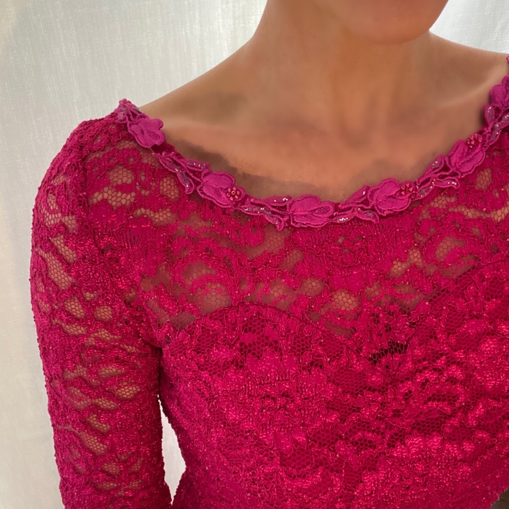 Vintage Scott McClintock Lace Dress